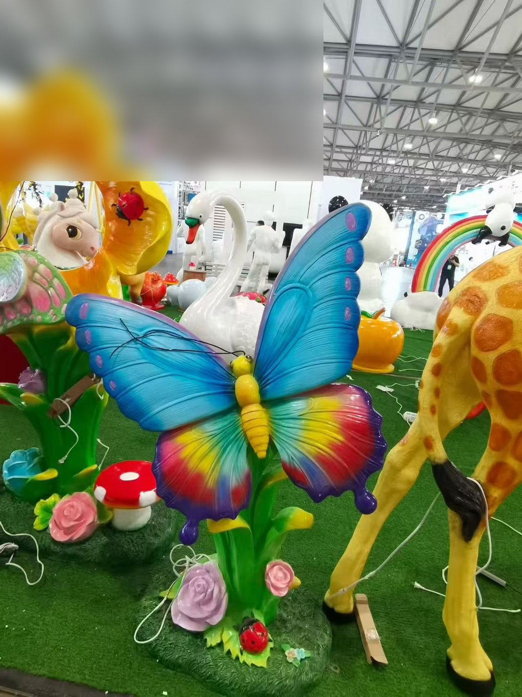 Garden Animal & Butterfly Display Collection